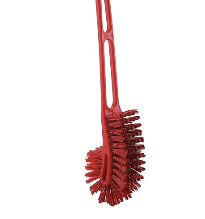 Mega Double Hockey Brush Double Side Toilet Cleaning Plastic Brush for Multipurpose